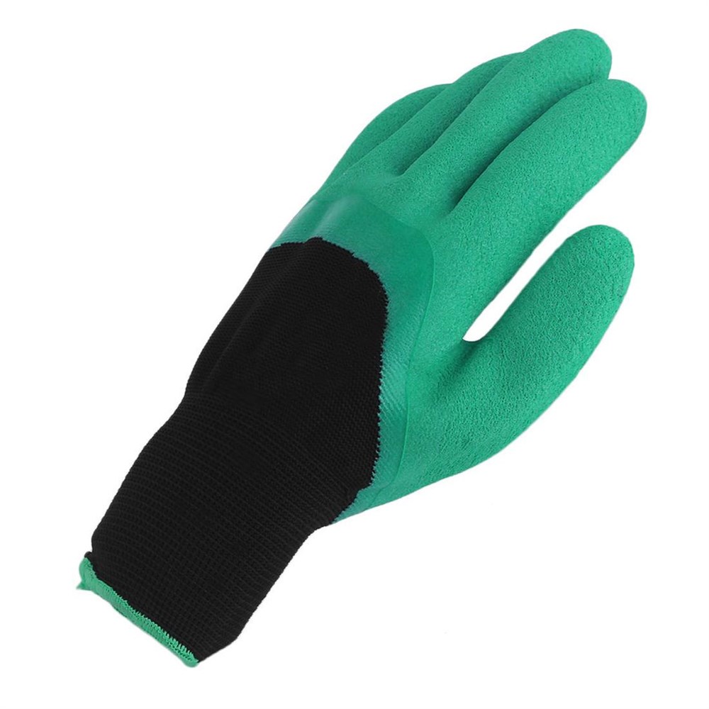 Nefes Alabilir Düz Renk Bahçe Ev Eldivenleri Kazma İçin Su Geçirmez Eldivenler