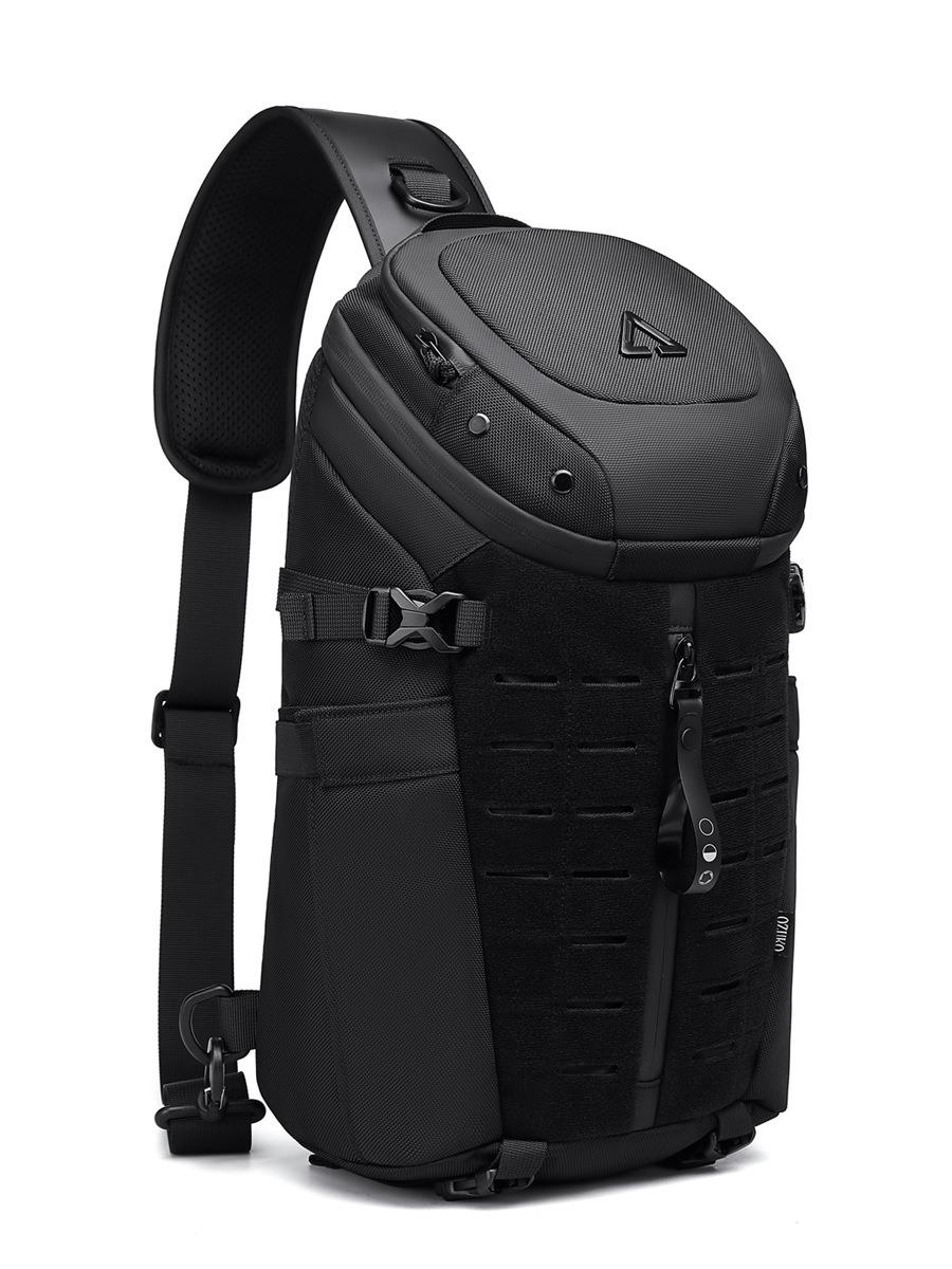 Ozuko 9730 Su Geçirmez Erkek Spor Çapraz Göğüs Çantaları, Erkekler İçin Taktik Askılı Çanta 