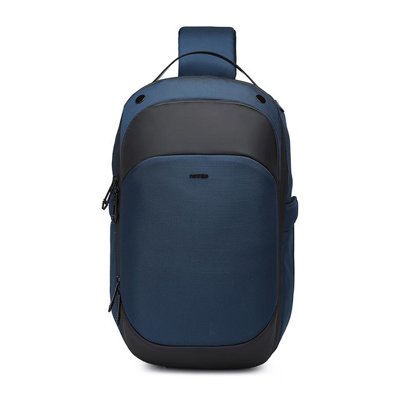 Ozuko Büyük Kapasiteli Su Geçirmez Erkek Göğüs, Crossbody Omuz Çantası 
