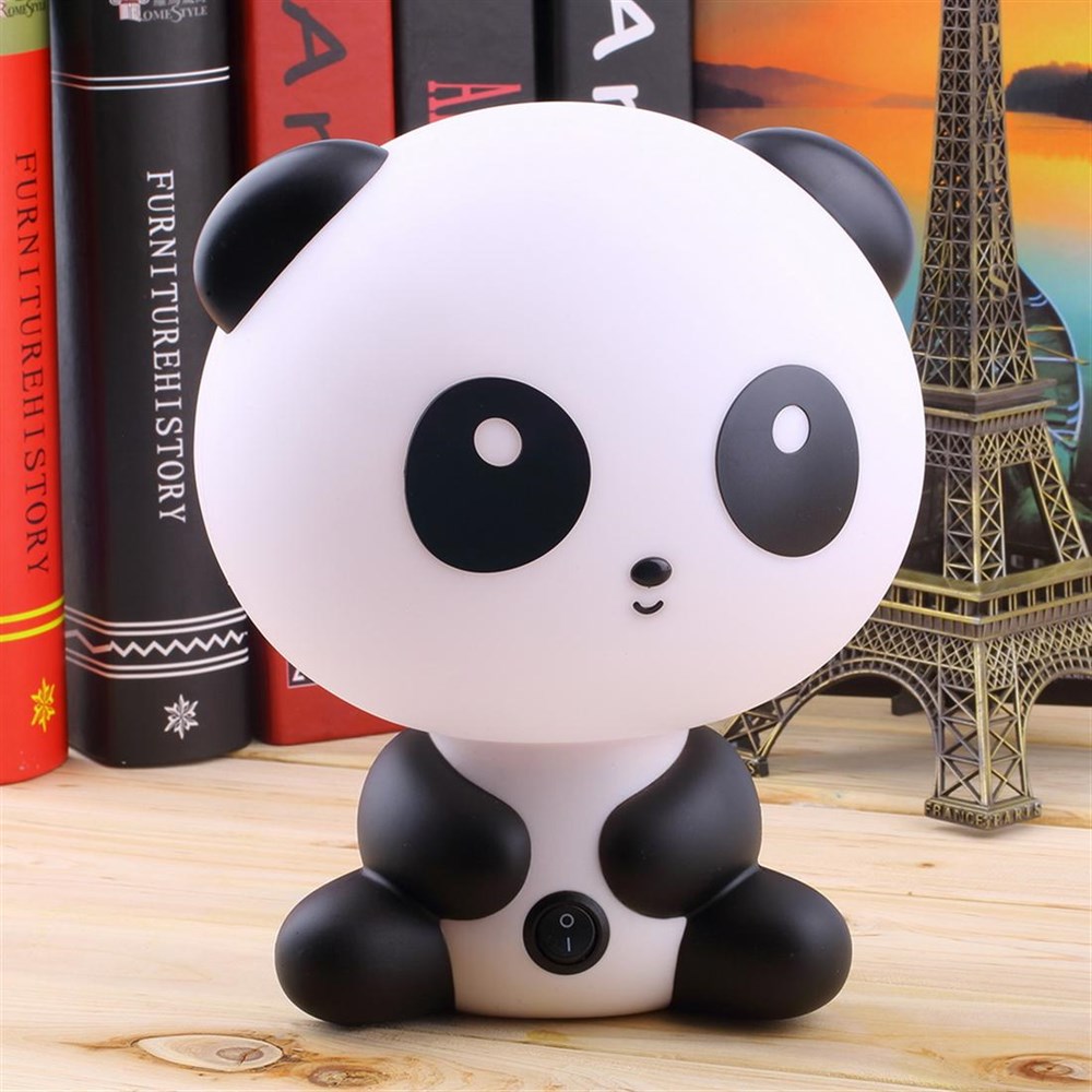 Panda Model Tasarımlı Çocuk Masa Gece Lambası