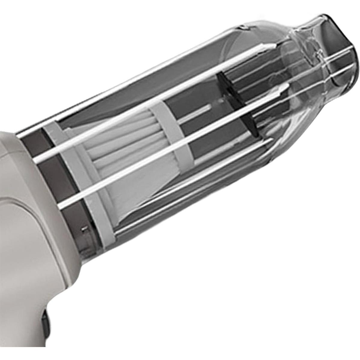 Plaza El Tipi Araba Elektrikli Süpürge Araba Panoları Için Nozullarla Ev Ofis Gri