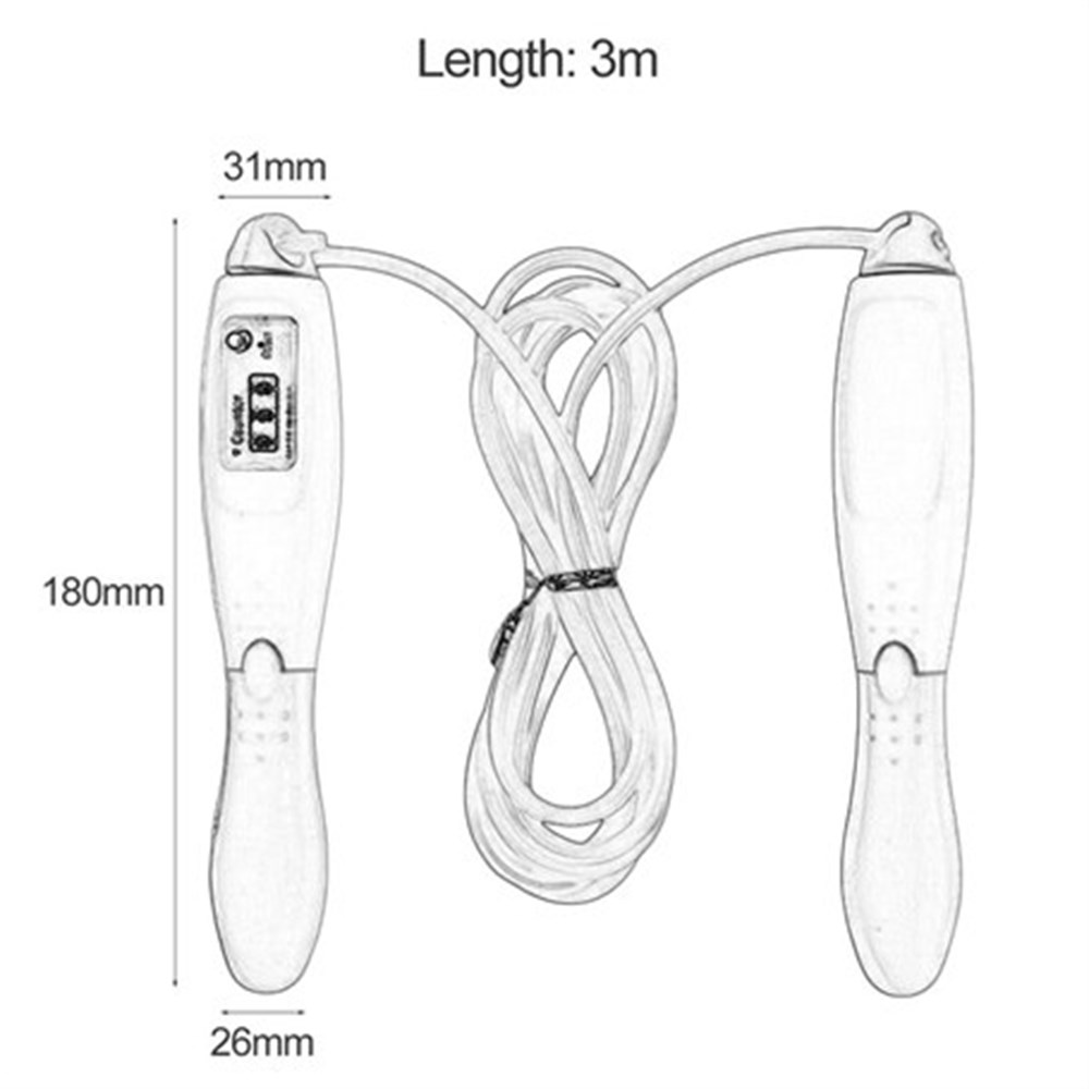Profesyonel Otomatik Sayaçlı  Atlama İpi