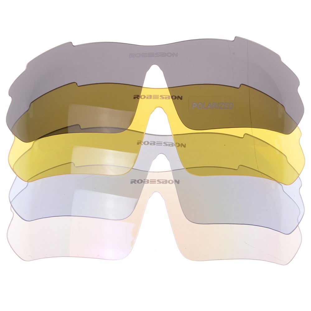 ROBESBON Spor Bisiklet Gözlüğü - Siyah