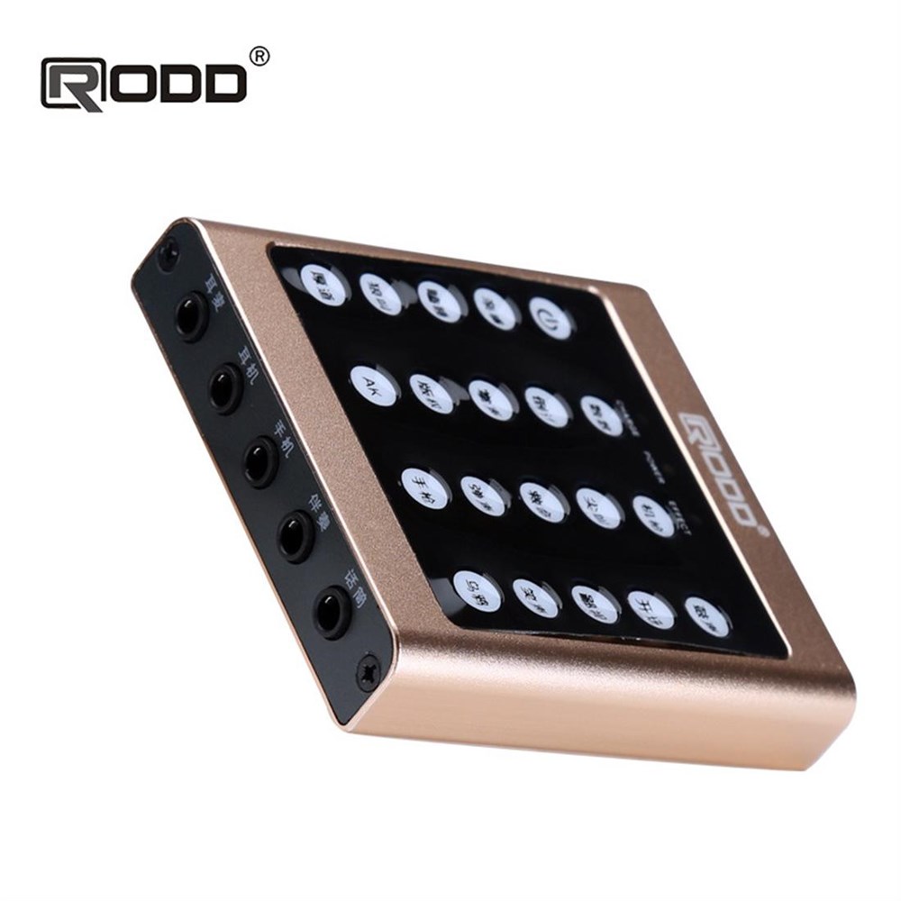 RODD cep telefonu ses kartı, özel efekt dönüştürücü 