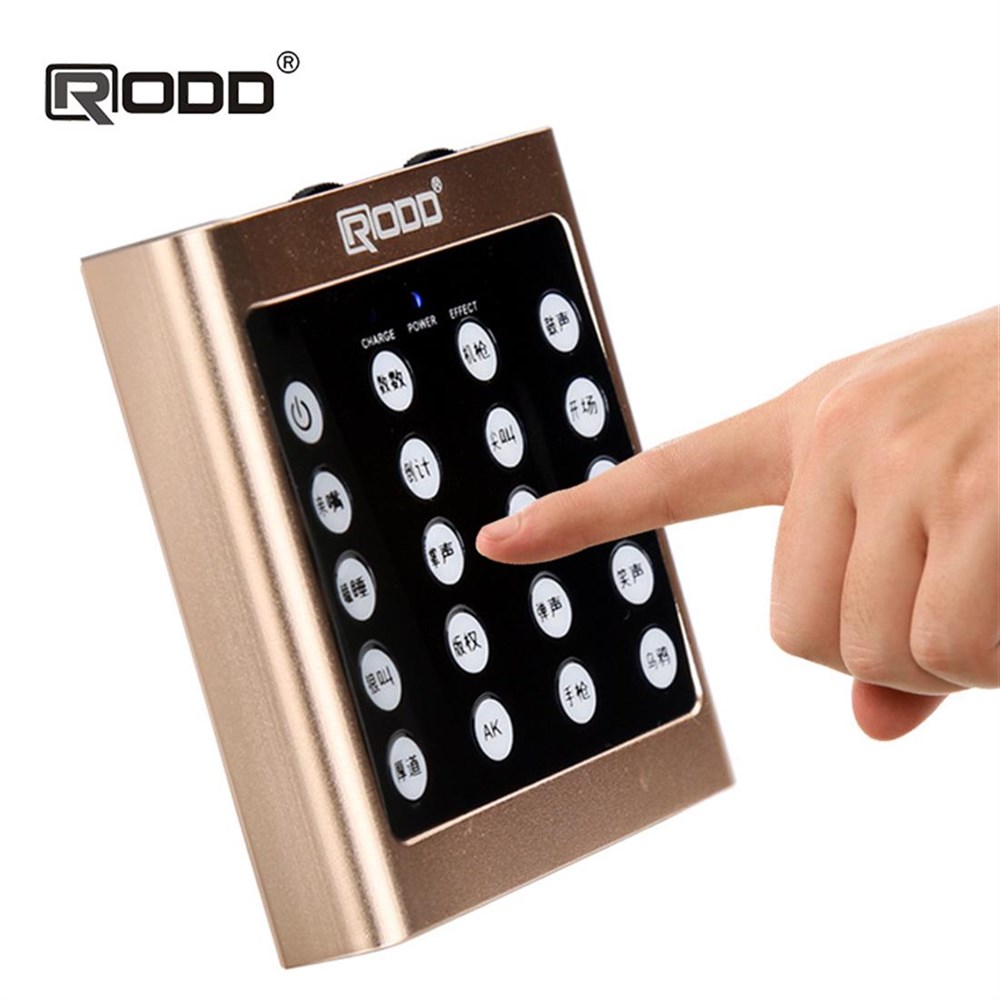 RODD cep telefonu ses kartı, özel efekt dönüştürücü 