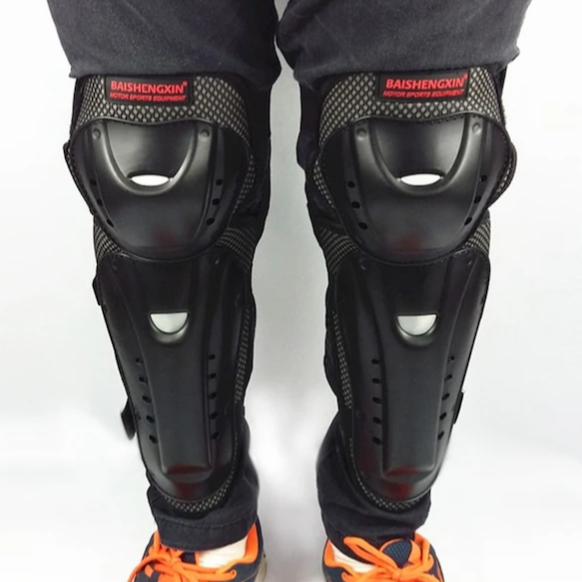 Shenzhen Xin Xin 4 Adet/sn Motosiklet Diz Ve Dirsek Koruyucu Pedler Motokros Pateni Diz Koruyucuları