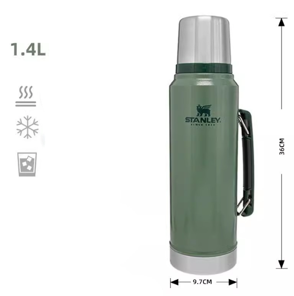STANLEY 1.4L Büyük Kapasiteli Paslanmaz Çelik Termos