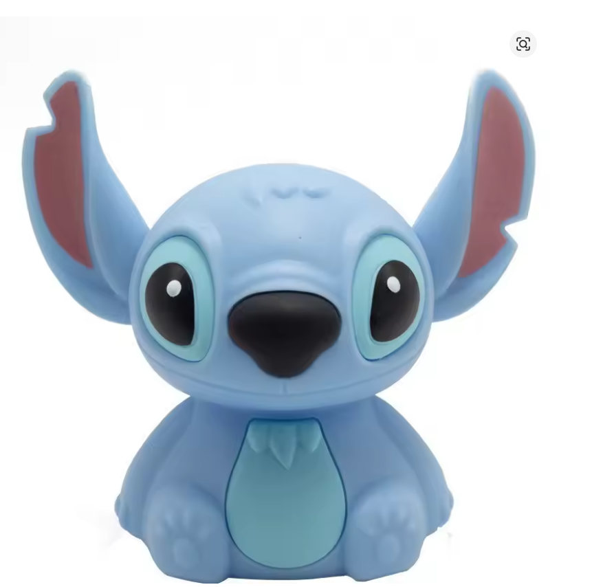 Stitch Silikon Çocuk Gece Lambası – Disney Lilo & Stitch Temalı Yumuşak Işıklı Lamba