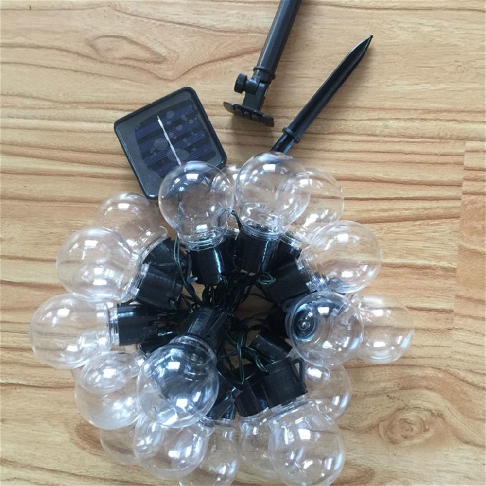 Su Geçirmez Şeffaf LED Ampül - Beyaz ışık - 10 Lamba