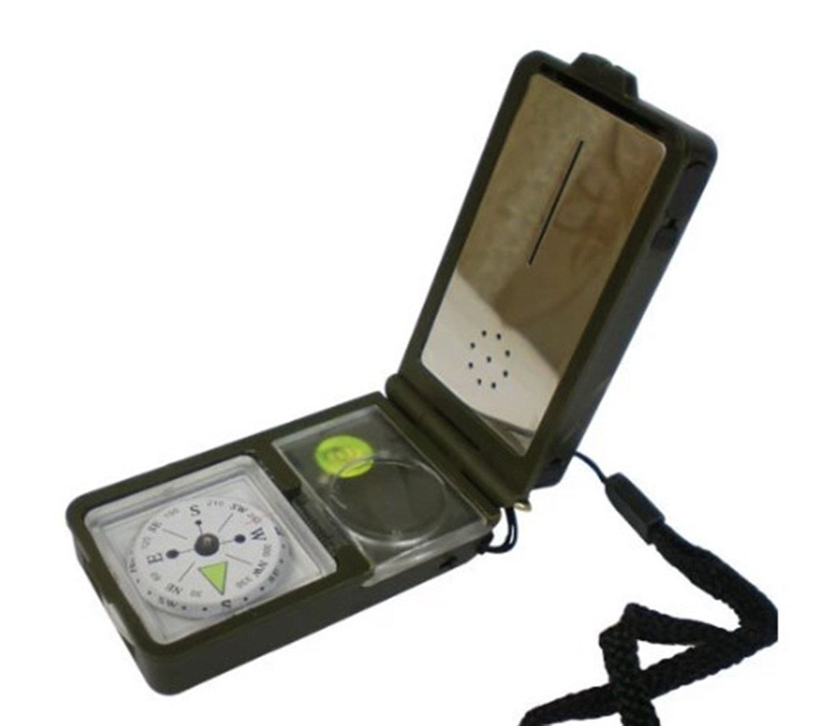 T10 - Işık Termometre Düdüğü ile On Bir Arada Çok Fonksiyonlu Pusula