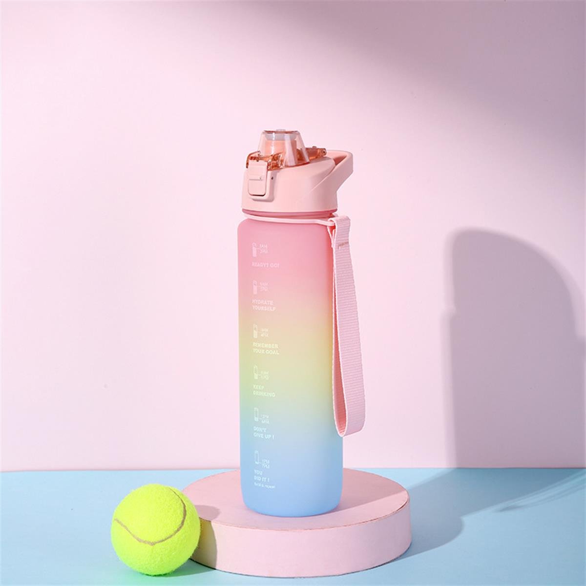 Tcherchi 1L Sızdırmaz Büyük Kapasiteli Sporcu Matarası