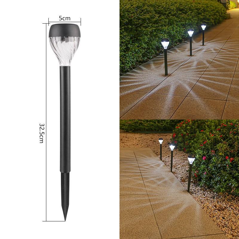 Tcherchi 3'lü LED Güneş Enerjili Otomatik Bahçe Lambası 