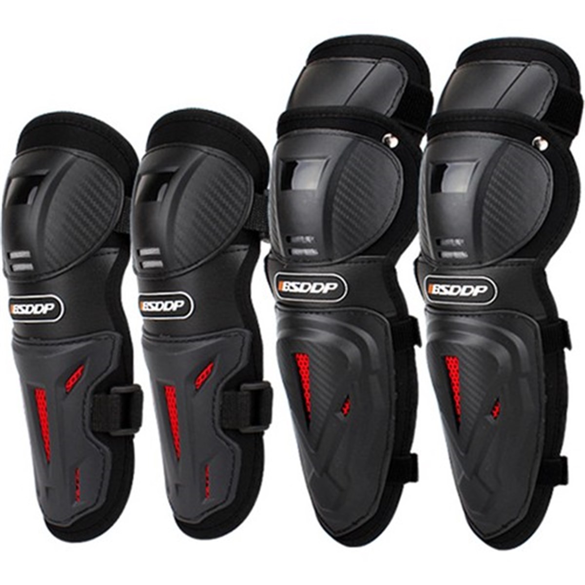 Tcherchi 4'lü Yetişkin Diz Pedleri Ayarlanabilir