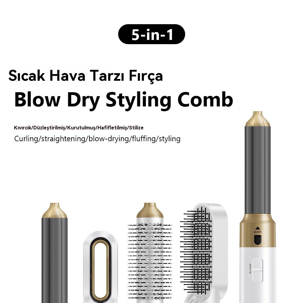 Tcherchi 5'i 1 Arada Çok Fonksiyonlu Saç Şekillendirme Seti