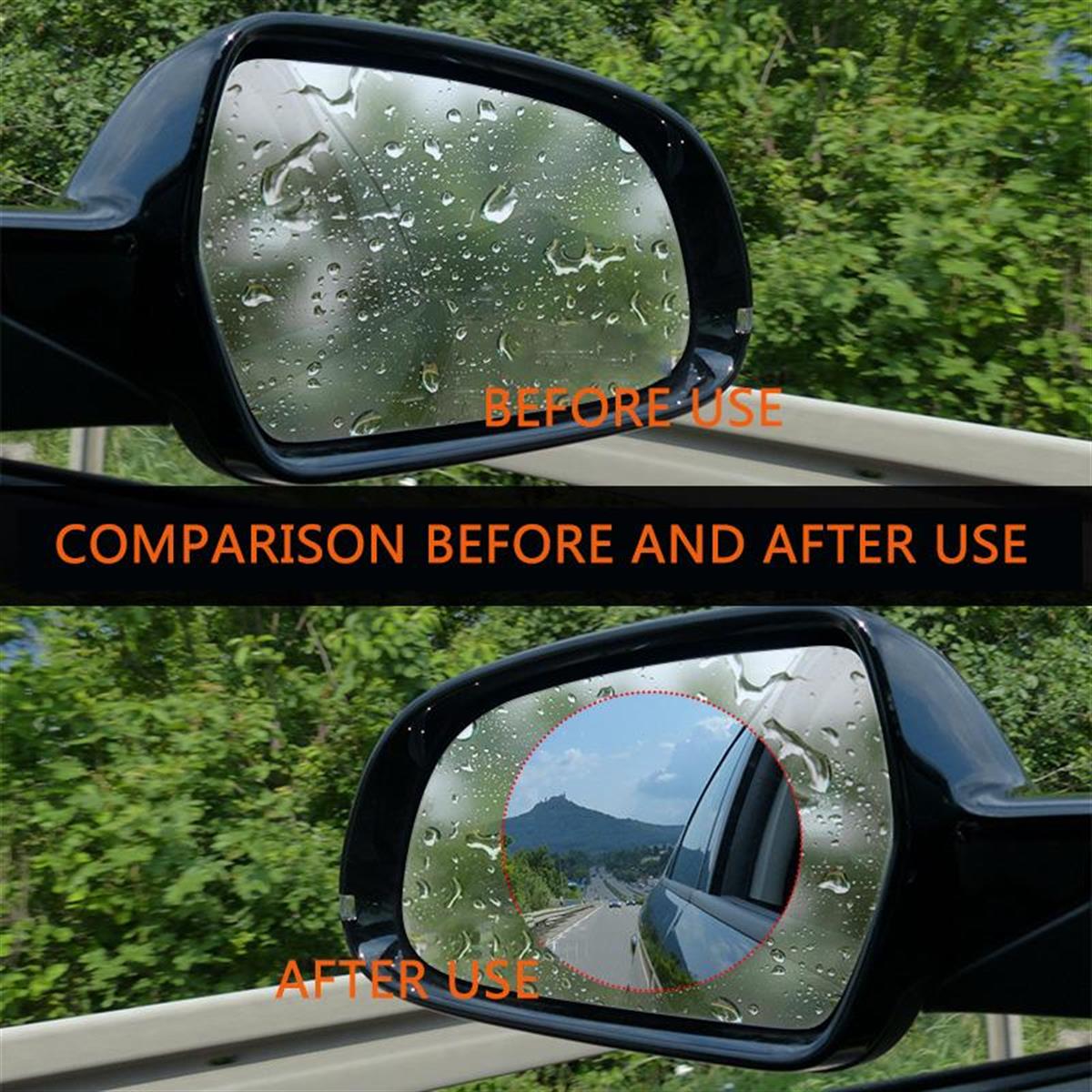 Tcherchi Araba Aynası Yağmur Kaydırıcı Buğu Buhar Toz Önleyici