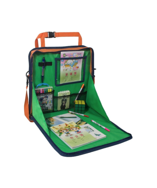 Tcherchi Araba Koltuğu Askısı Çocuk Yemek Masası, Çalışma Masası Çantası Çok Renkli