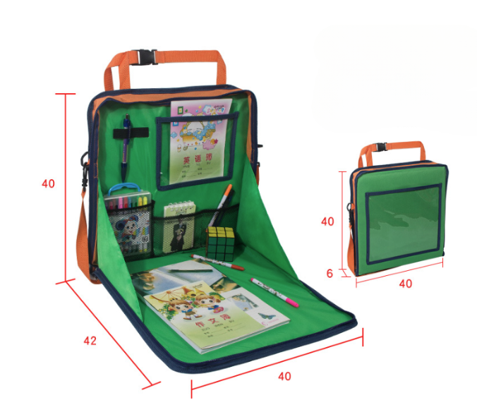 Tcherchi Araba Koltuğu Askısı Çocuk Yemek Masası, Çalışma Masası Çantası Çok Renkli