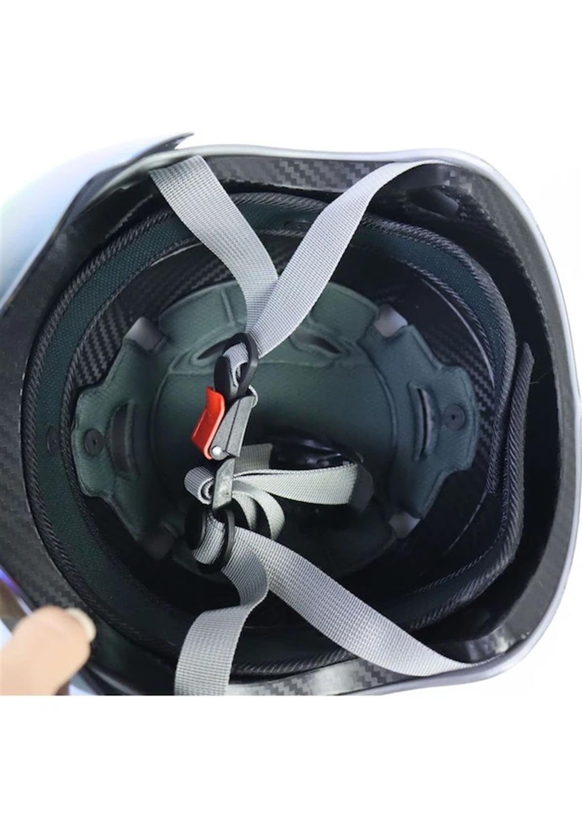 Tcherchi Bisiklet Kaskı Elektrikli Araç Kaskı Kaskı Binicilik Kaskı Yarım Kaskı Kırmızı