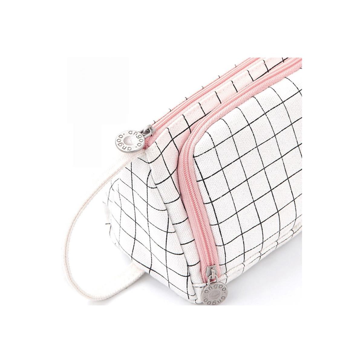 Tcherchi Büyük Kapasiteli Kanvas Kalem Kutusu