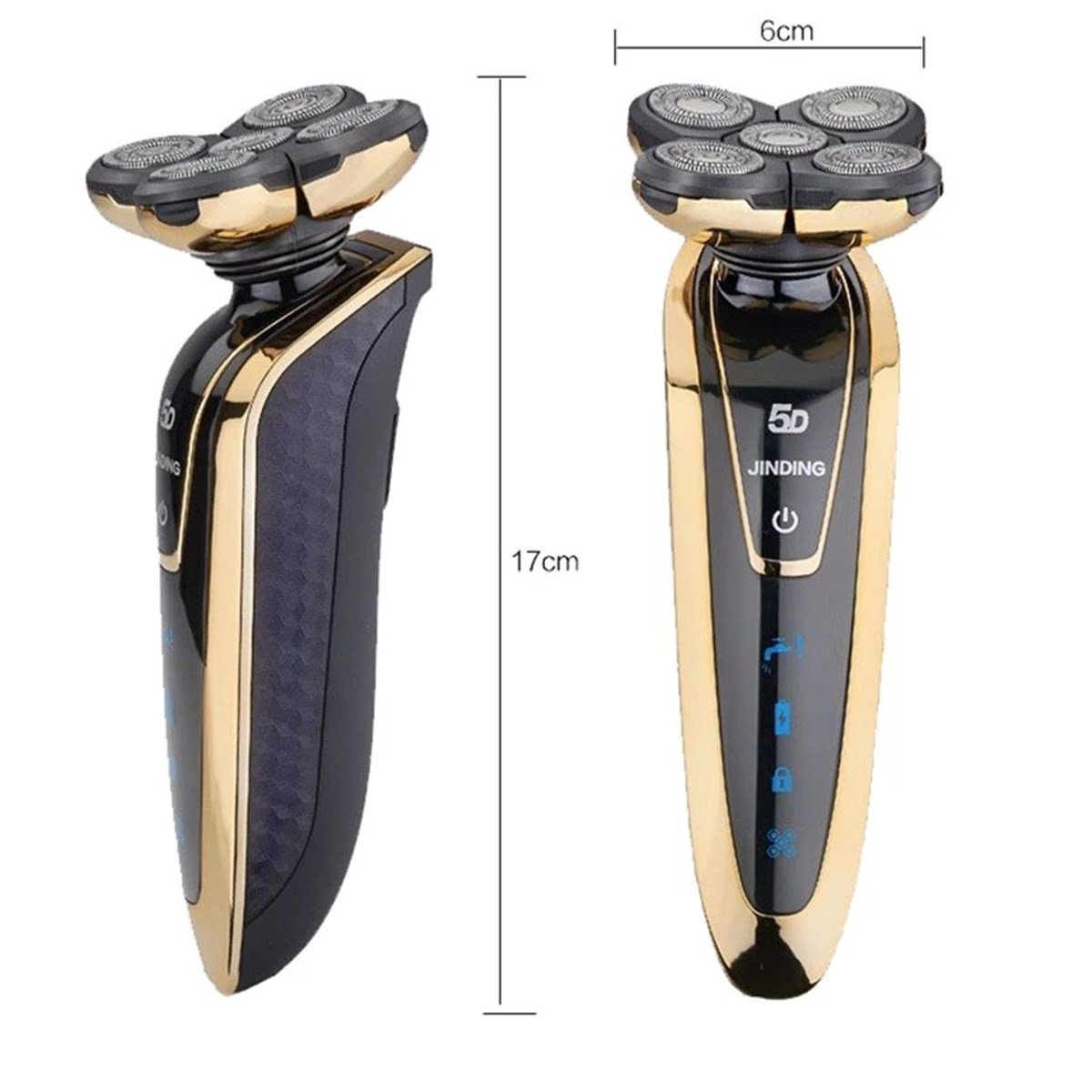 Tcherchi Döner Başlıklı D5 5 Kafa Tıraş Makinesi