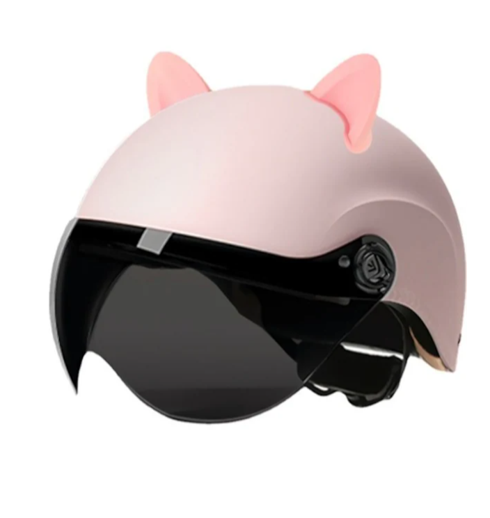 Tcherchi Dört Mevsim Motosiklet Kaskı Pembe