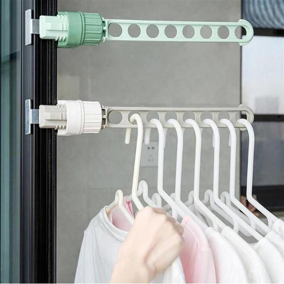 Tcherchi Duvara Monte Balkon Elbise Rafı