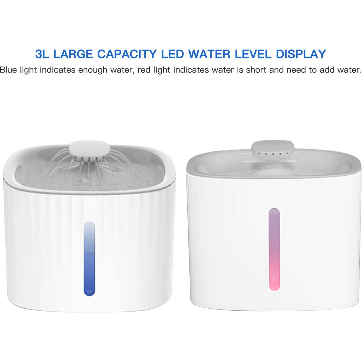 Tcherchi Evcil Hayvanlar Için Otomatik Su Sebili 3l