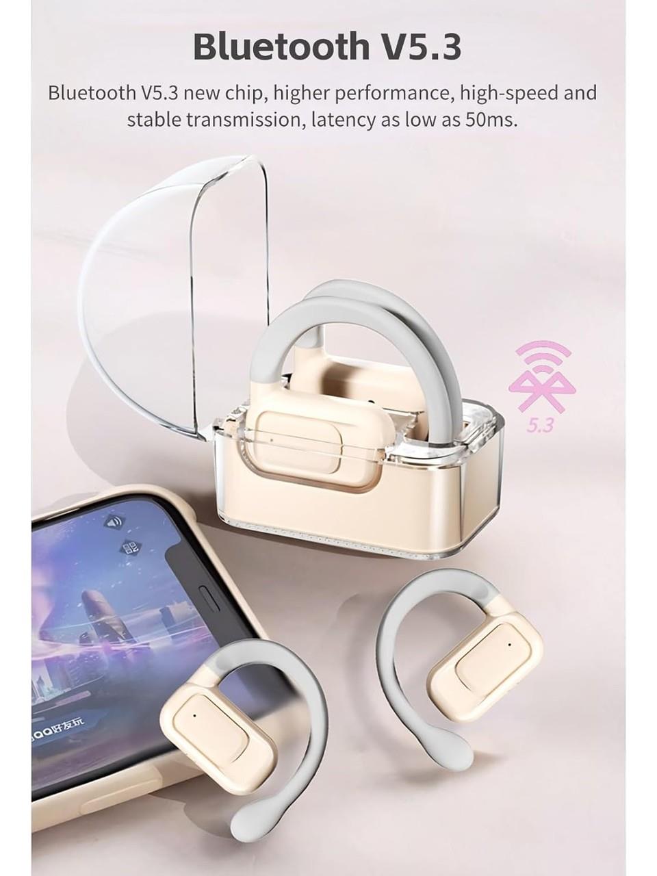 Tcherchi Gerçek Zamanlı Dil Çevirici Kulaklıklar - Iki Yönlü Ergonomik Bluetooth Kulaklık (Yurt Dışından)