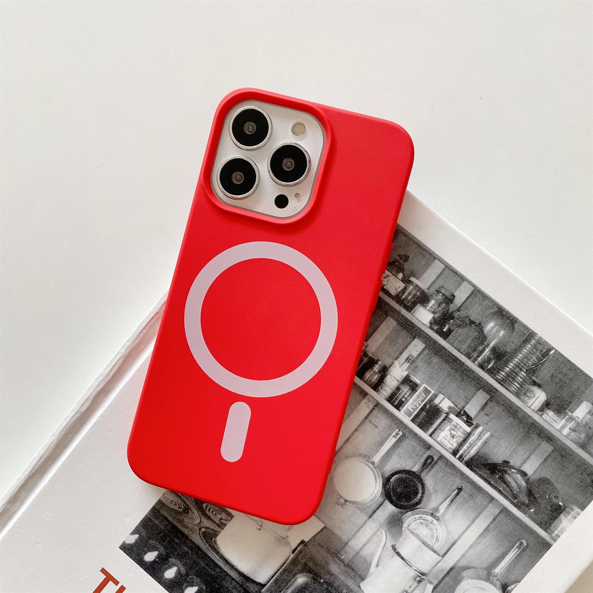 Tcherchi iPhone 13 Pro Max Kablosuz Şarj Kılıfı