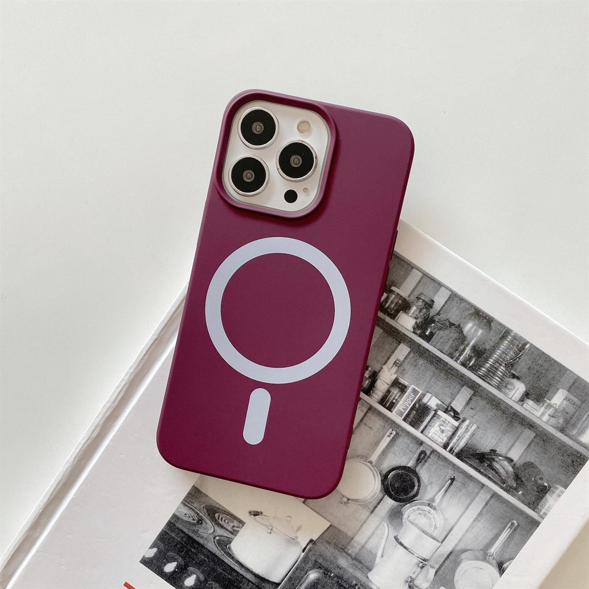 Tcherchi iPhone 13 Pro Max Kablosuz Şarj Kılıfı