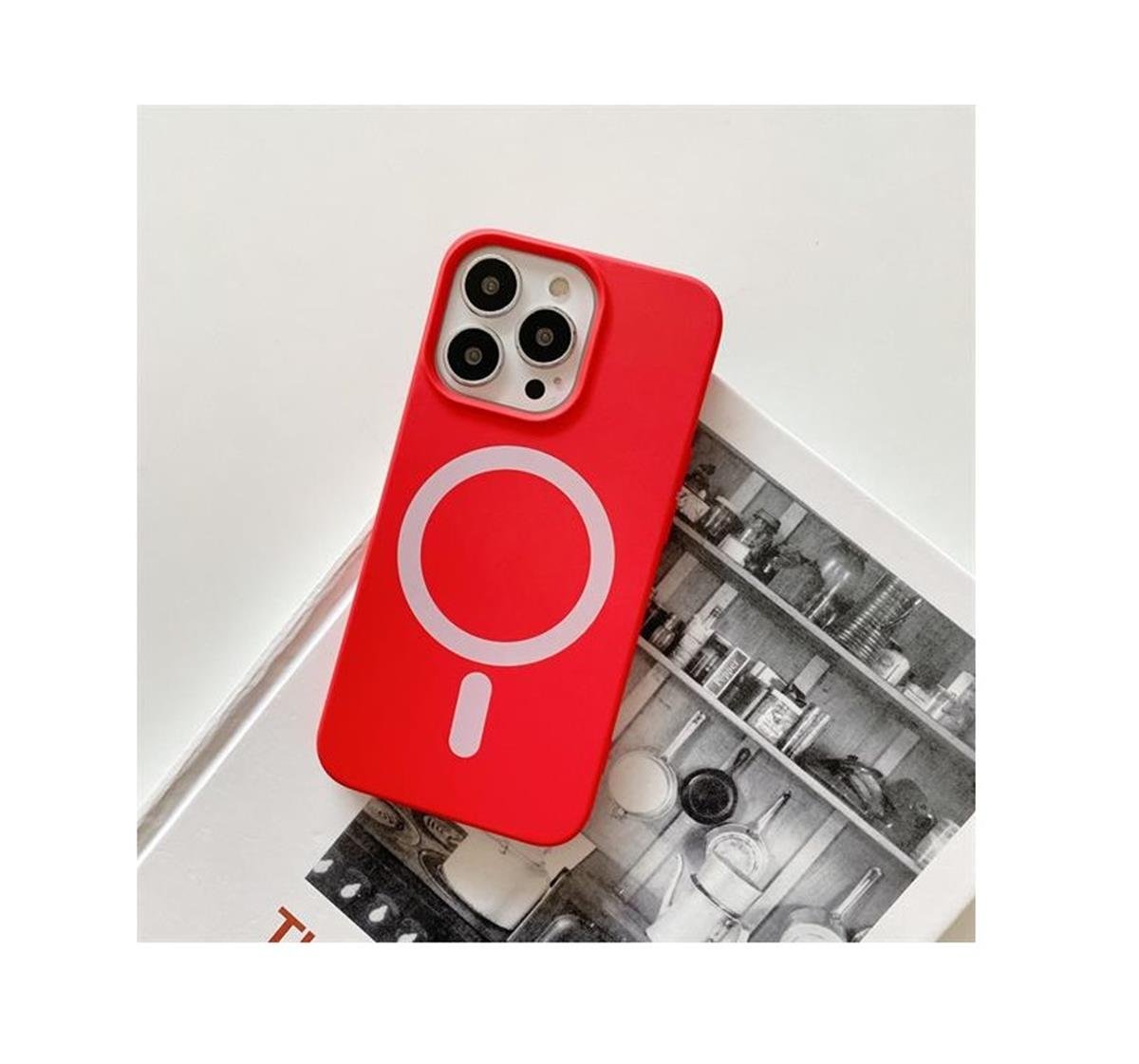 Tcherchi iPhone 13 Pro Max Kablosuz Şarj Kılıfı