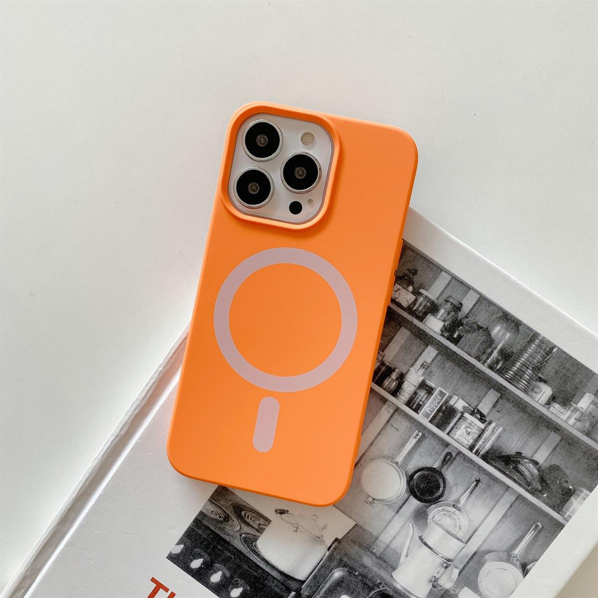 Tcherchi iPhone 13 Pro Max Kablosuz Şarj Kılıfı