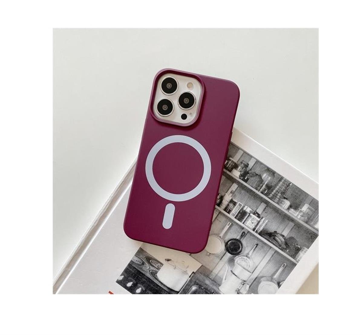 Tcherchi iPhone 13 Pro Max Kablosuz Şarj Kılıfı