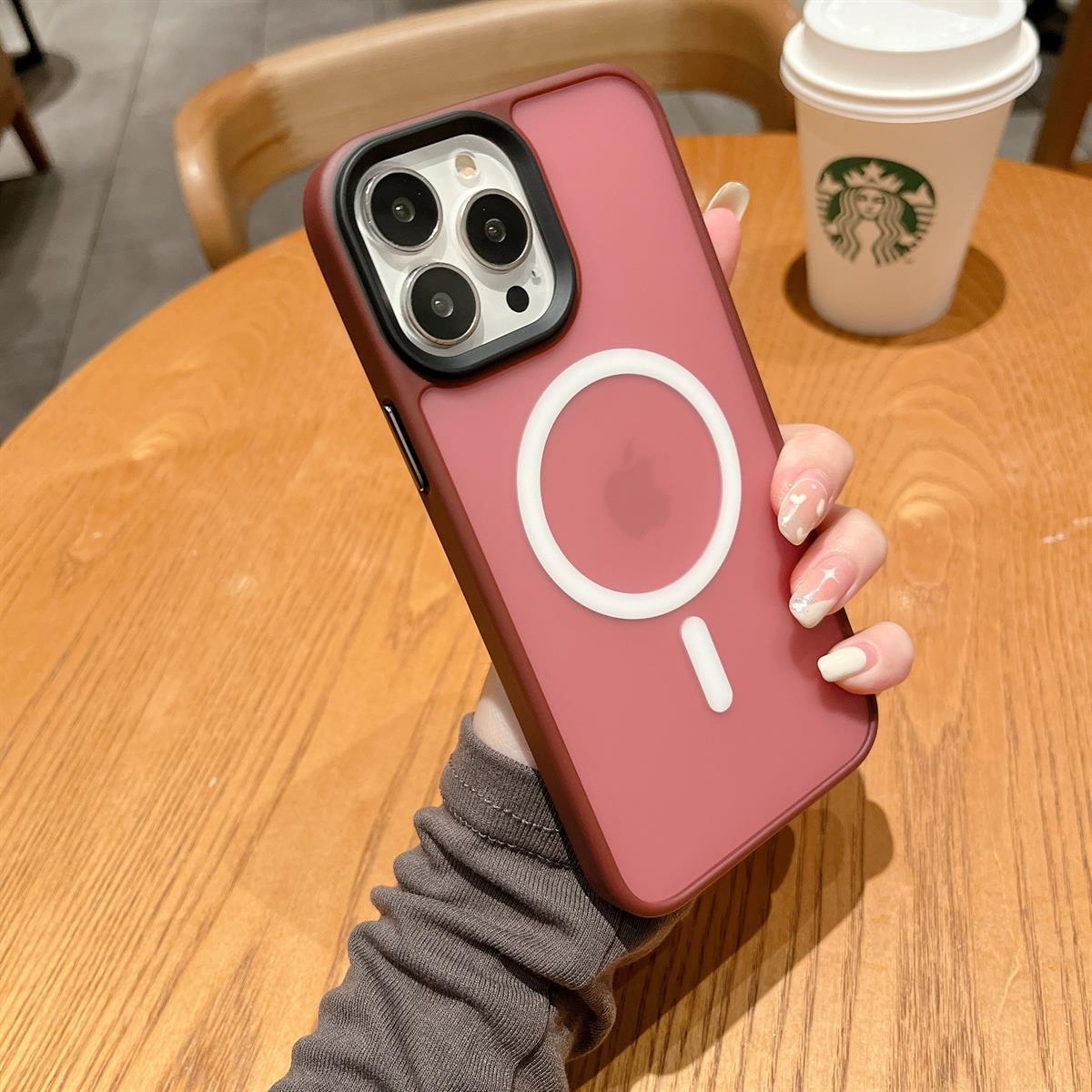 Tcherchi iPhone 14 Pro Max Kablosuz Şarj Kılıfı