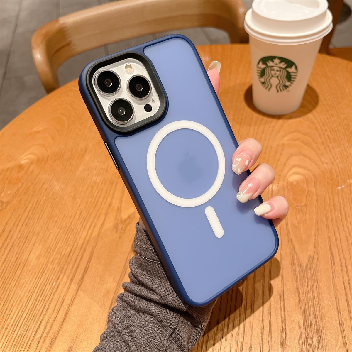 Tcherchi iPhone 14 Pro Max Kablosuz Şarj Kılıfı