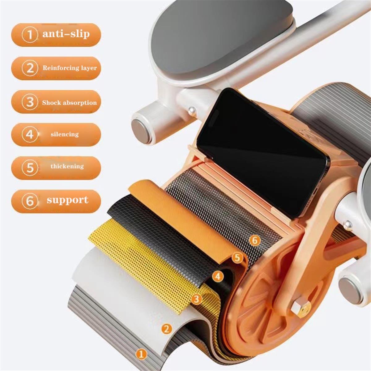 Tcherchi Kardiyo Karın Egzersiz Silindiri