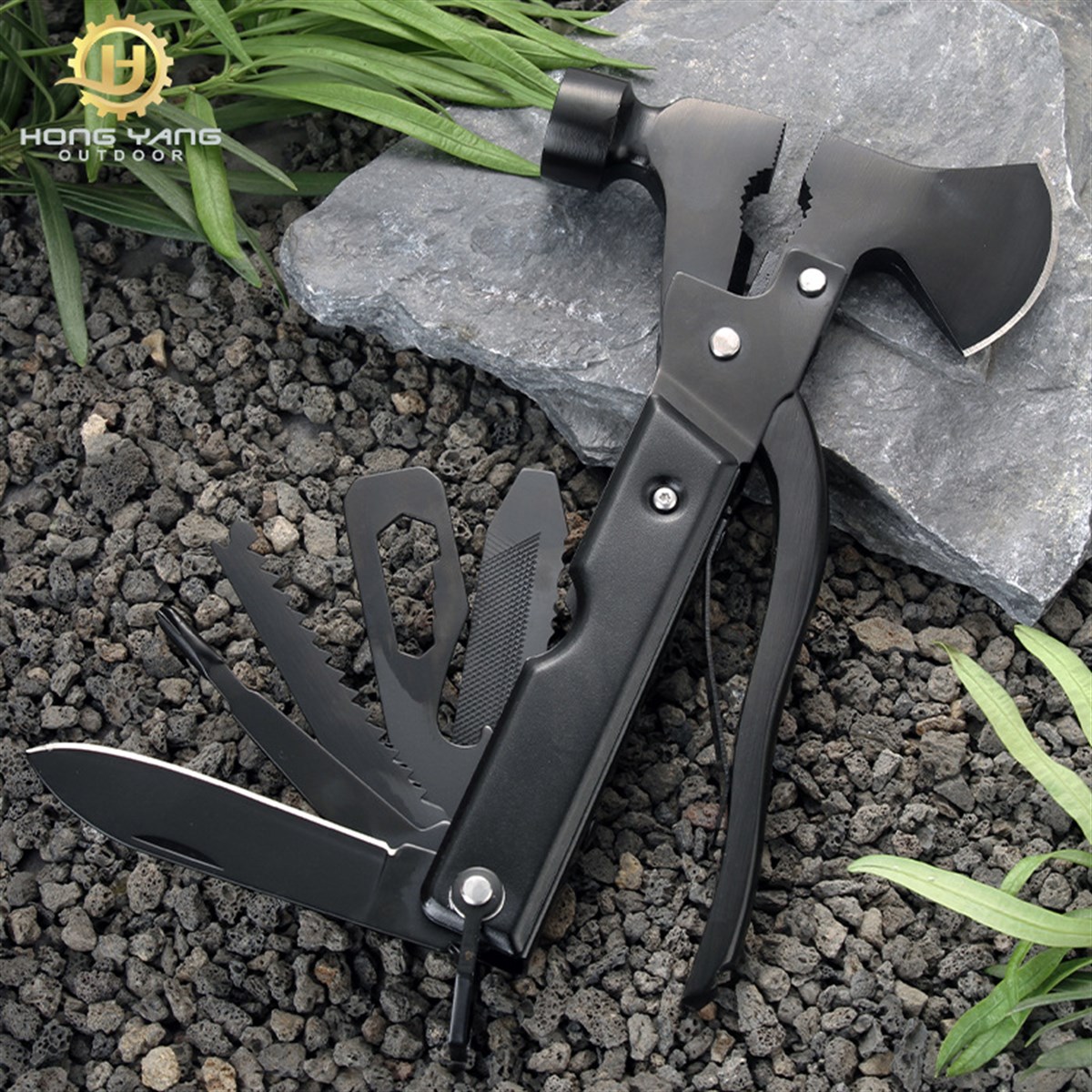 Tcherchi Katlanır Balta Çekiçli Çok Amaçlı Çakı