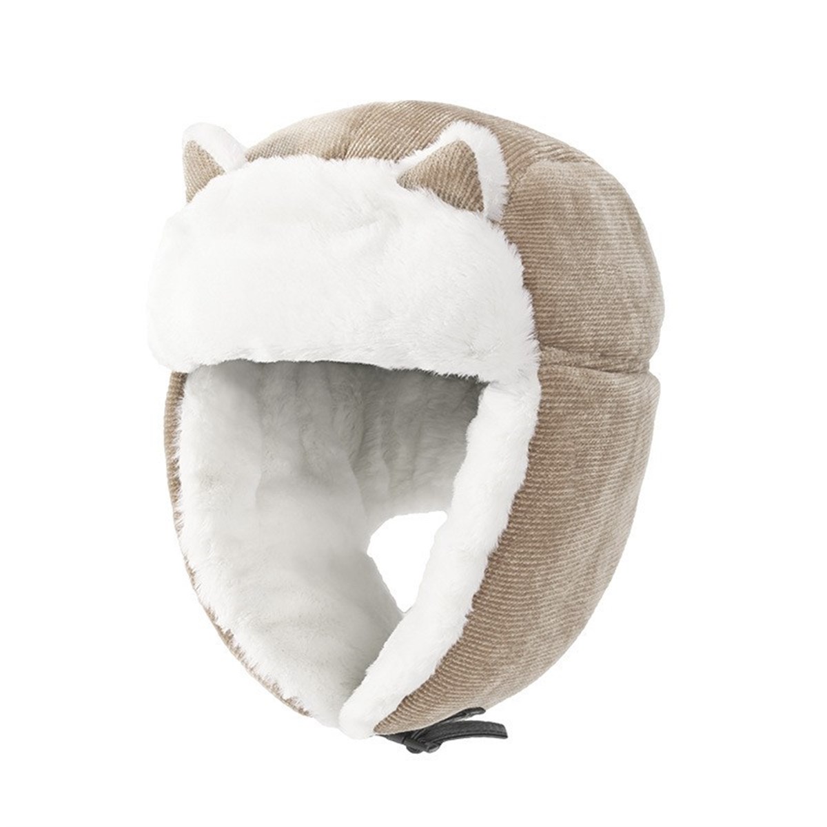 Tcherchi Kürklü Kedi Kulaklı Şapka