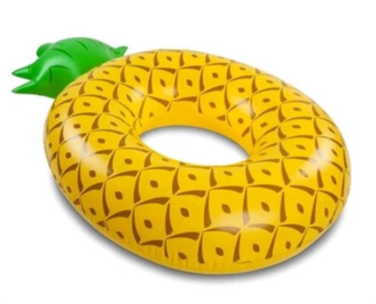 Tcherchi PVC Ananas Modeli Simit Yüzme Halkası