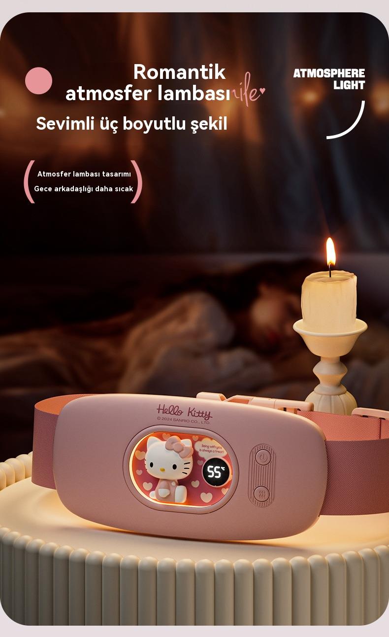 Tcherchi Sanrio Hello Kitty / Kuromi Adet Sancısı Ağrısı Masaj Kemeri