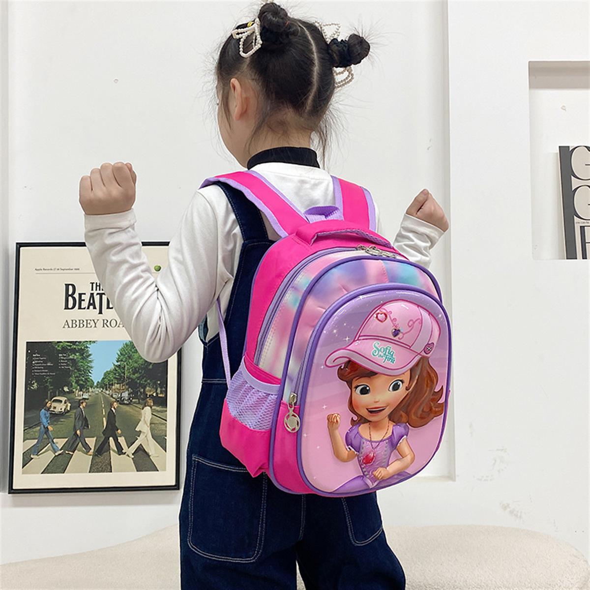 Tcherchi Sevimli Karikatür İlkokul Okul Çantası