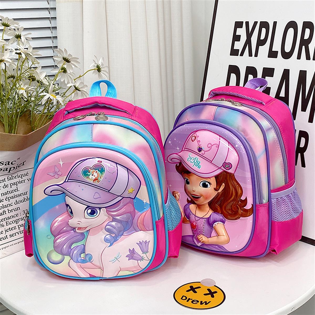 Tcherchi Sevimli Karikatür İlkokul Okul Çantası