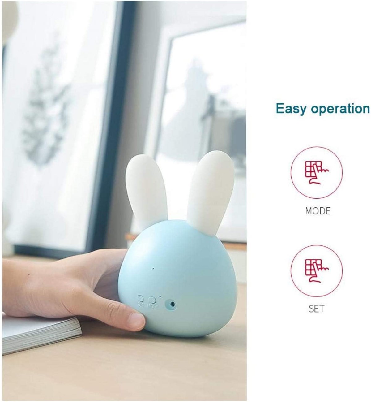 Tcherchi Sevimli Tavşan Çalar Saat