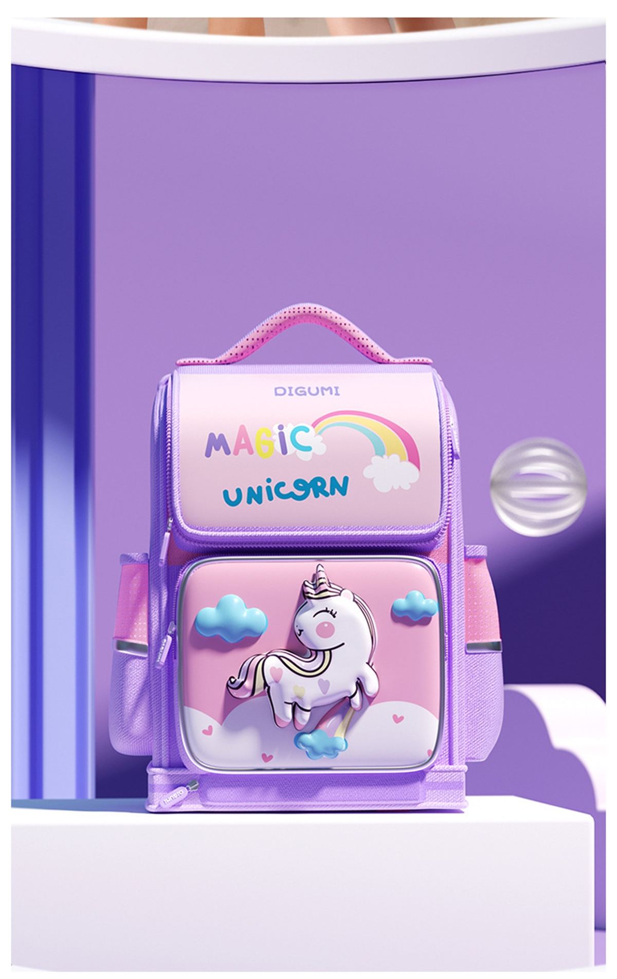 Tcherchi Su Geçirmez Desenli Çocuk Okul Çantası