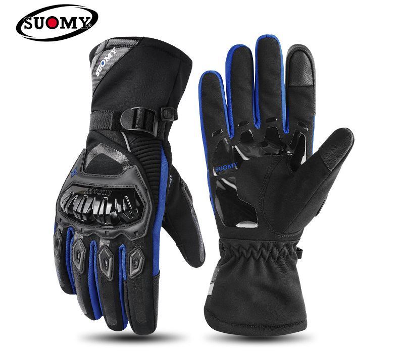 Tcherchi Su Geçirmez Dört Mevsim Kışlık Motosiklet Eldivenleri