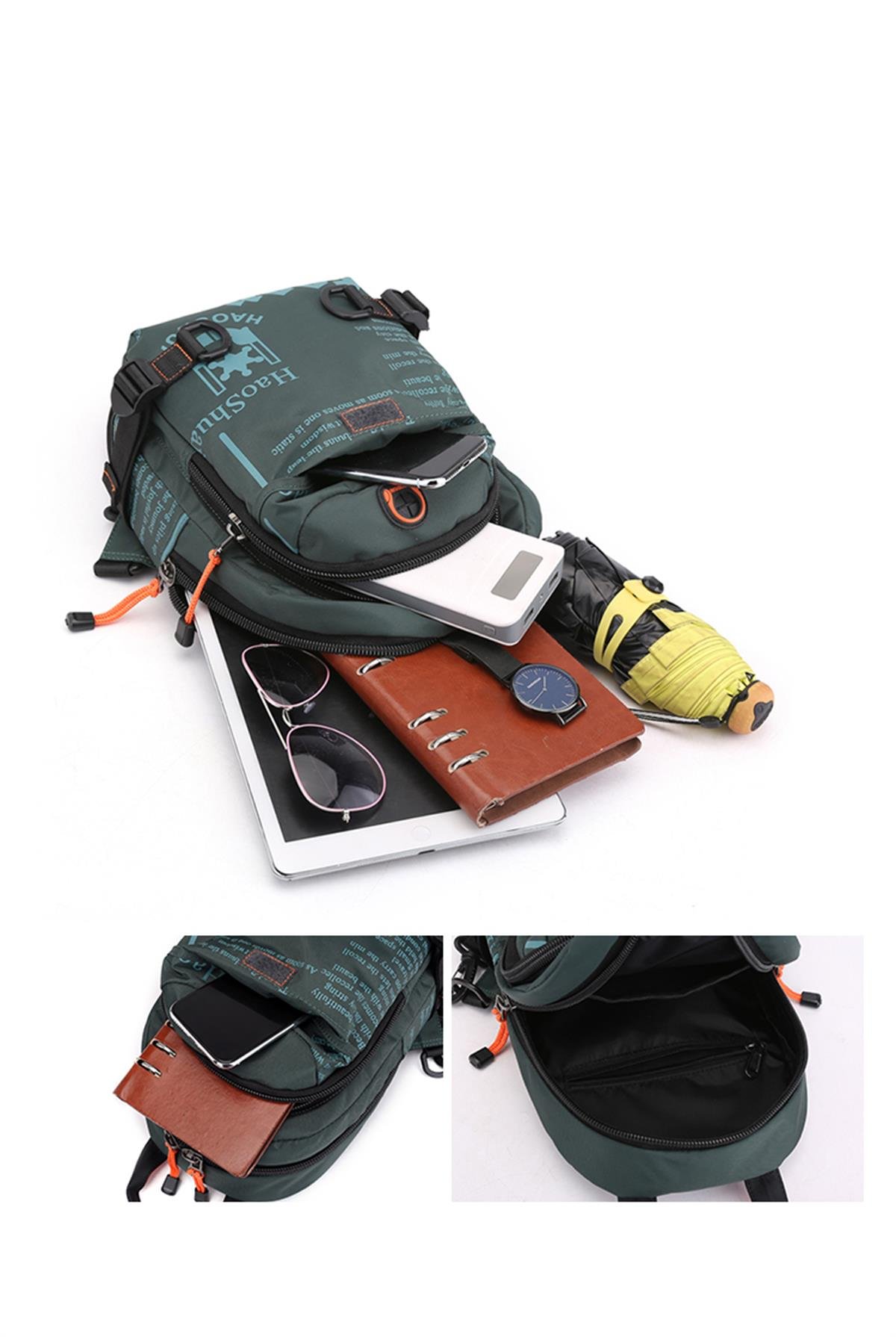 Tcherchi Su Geçirmez Erkek Göğüs Çantası