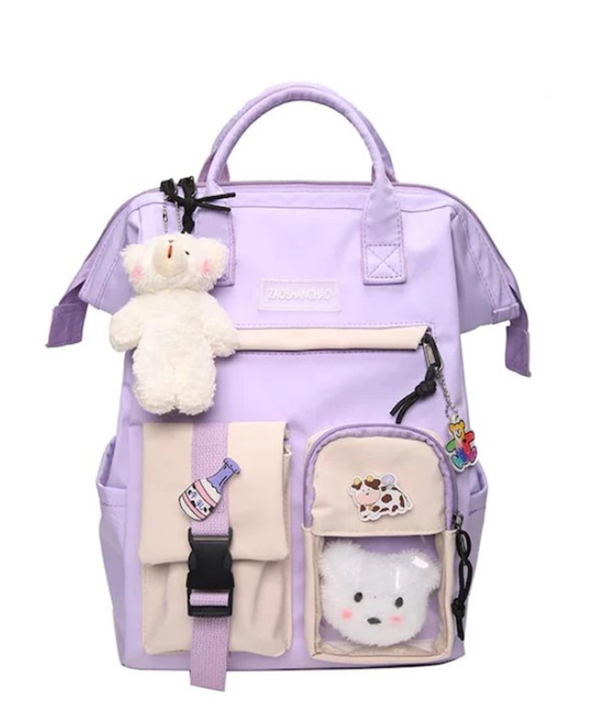 Tcherchi Süs Aksesuarlı Okul Sırt Çantası