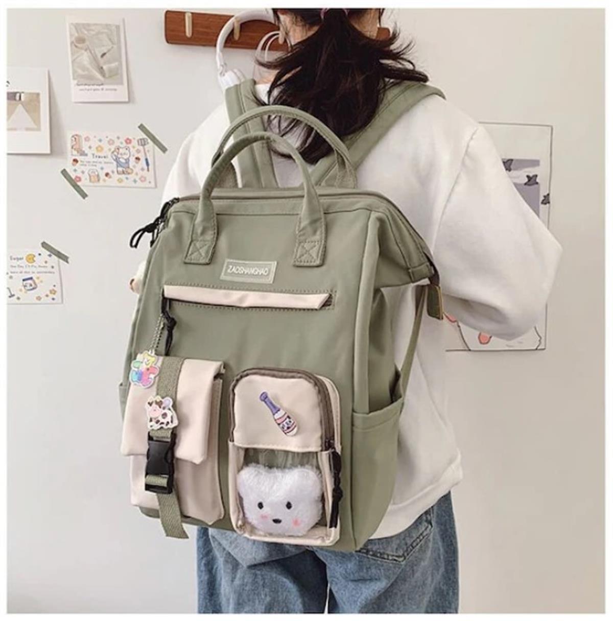 Tcherchi Süs Aksesuarlı Okul Sırt Çantası