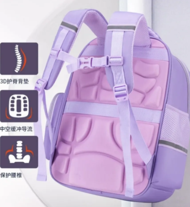 Tcherchi Suya Dayanıklı Büyük Kapasiteli Kız Okul Sırt Çantası