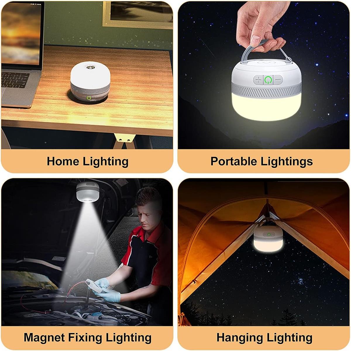 Tcherchi Taşınabilir Dış Mekan Led Kamp Feneri